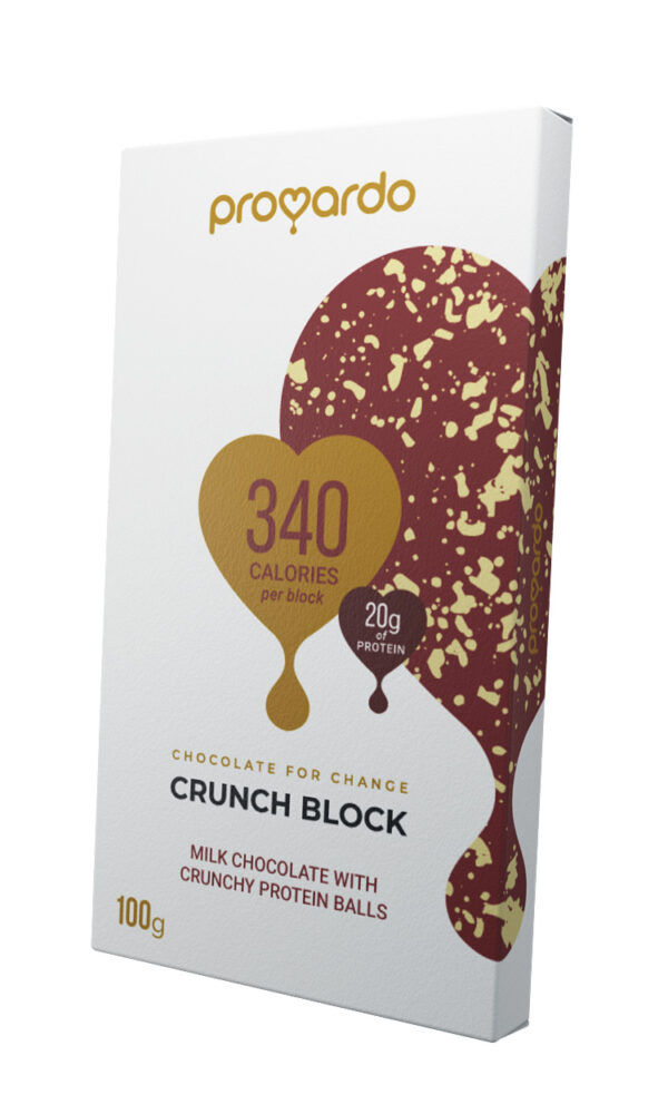 Provardo Chocolate - Crunch Block