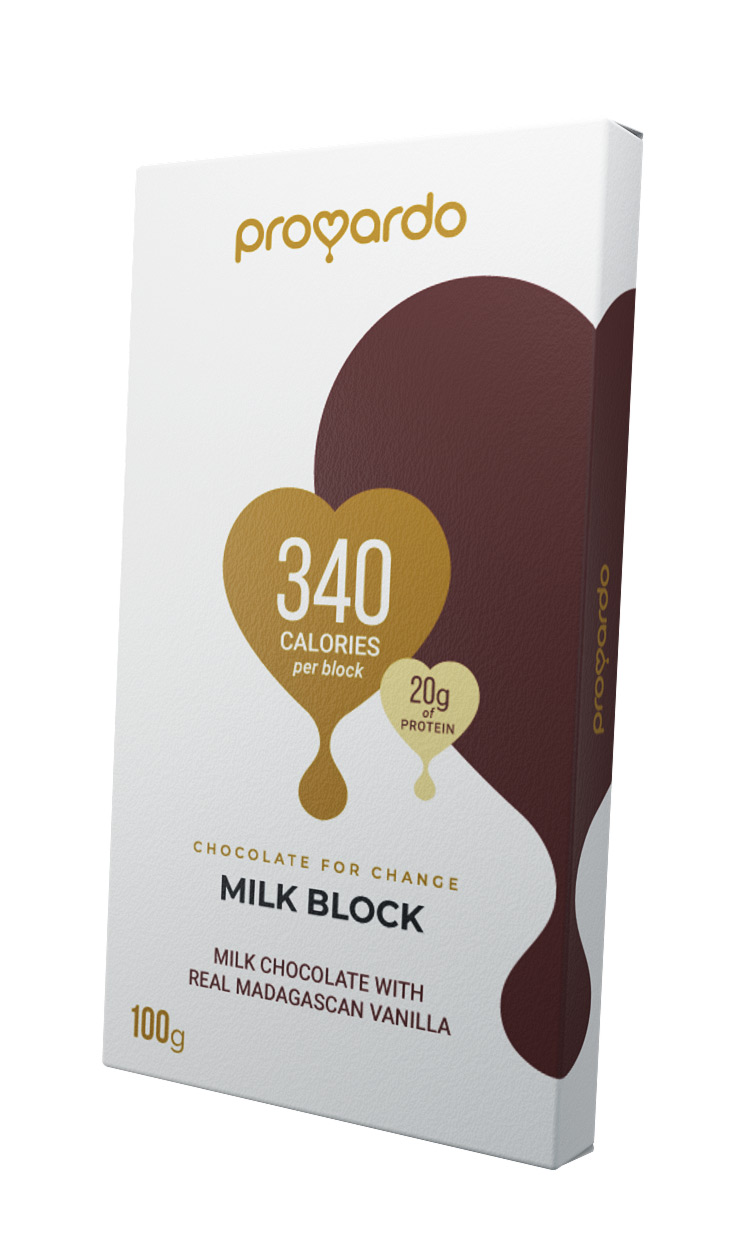 Provardo Chocolate - Milk Block